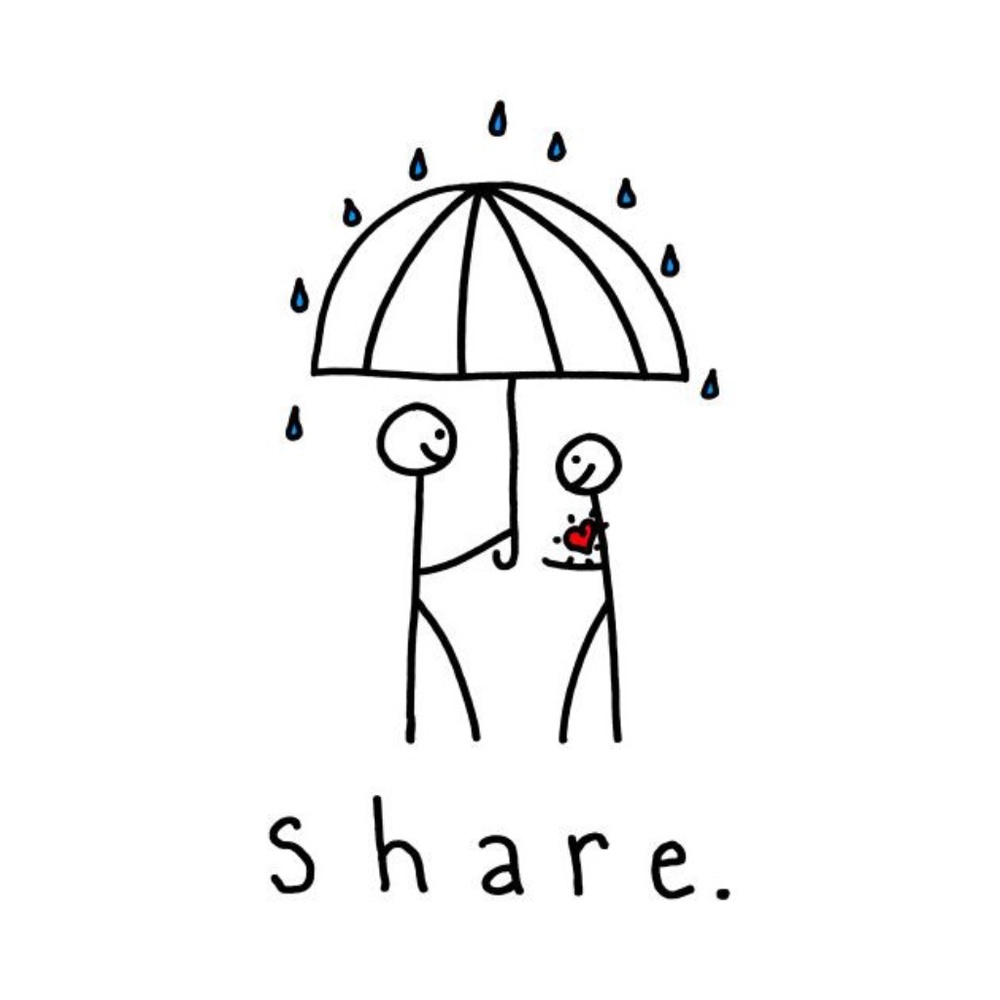 BE KIND & SHARE!